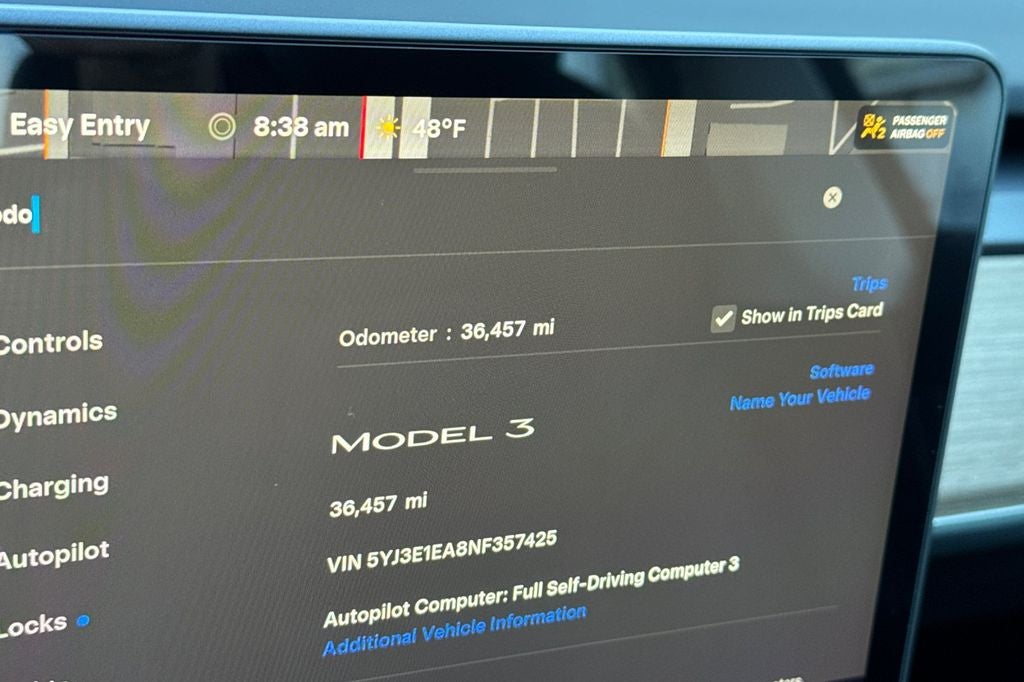 2022 Tesla Model 3 Base