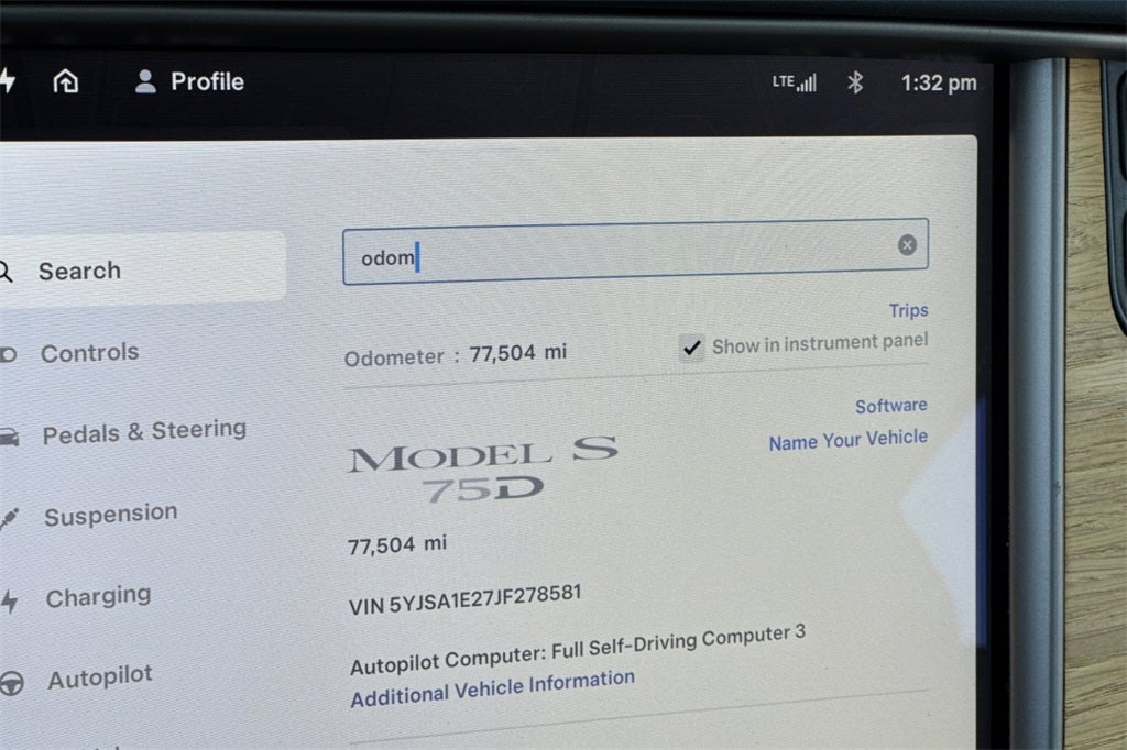 2018 Tesla Model S 75D