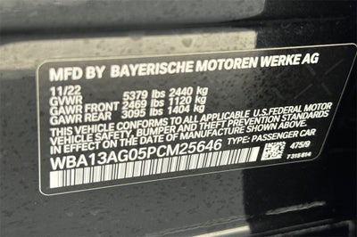 2023 BMW 5 Series 530e iPerformance