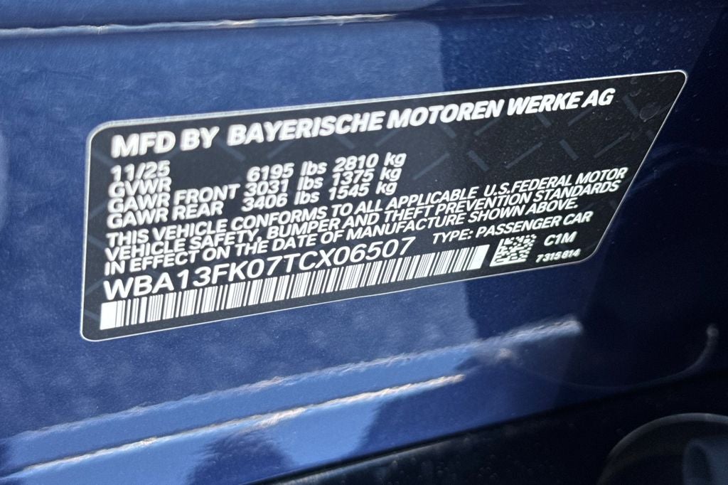 2026 BMW 5 Series 550e xDrive