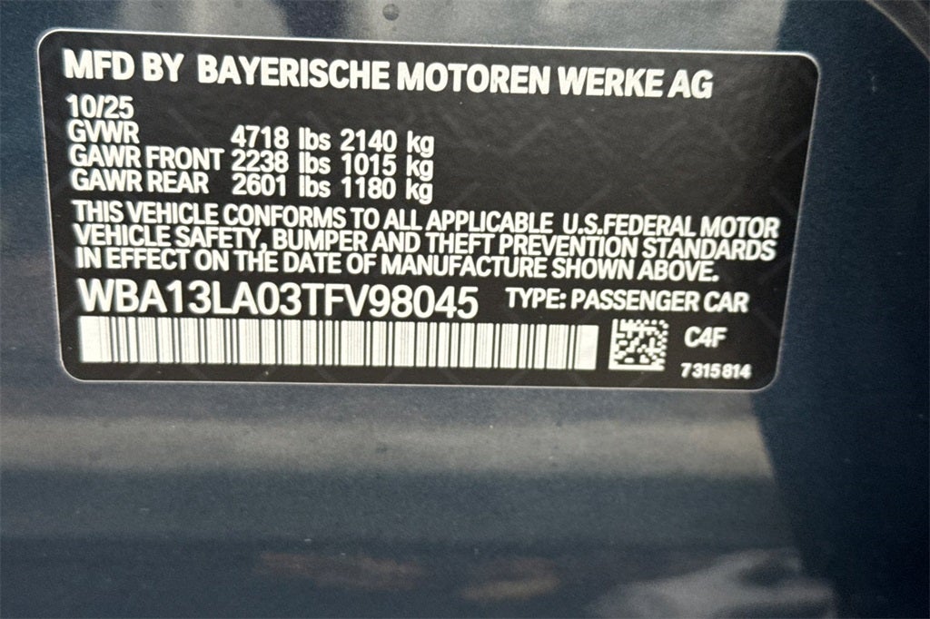 2026 BMW 3 Series 330i