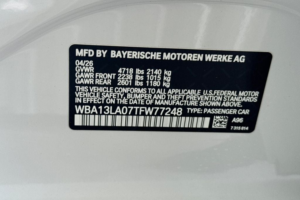 2026 BMW 3 Series 330i