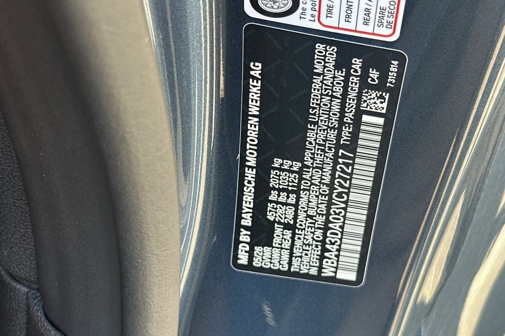 2027 BMW 4 Series 430i