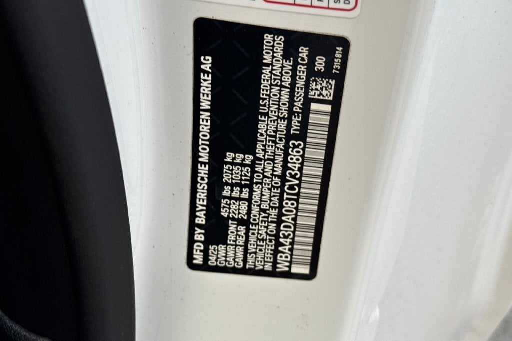 2026 BMW 4 Series 430i