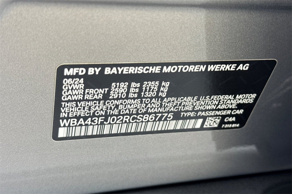 2024 BMW 5 Series 530i