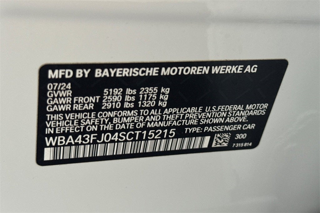 2025 BMW 5 Series 530i