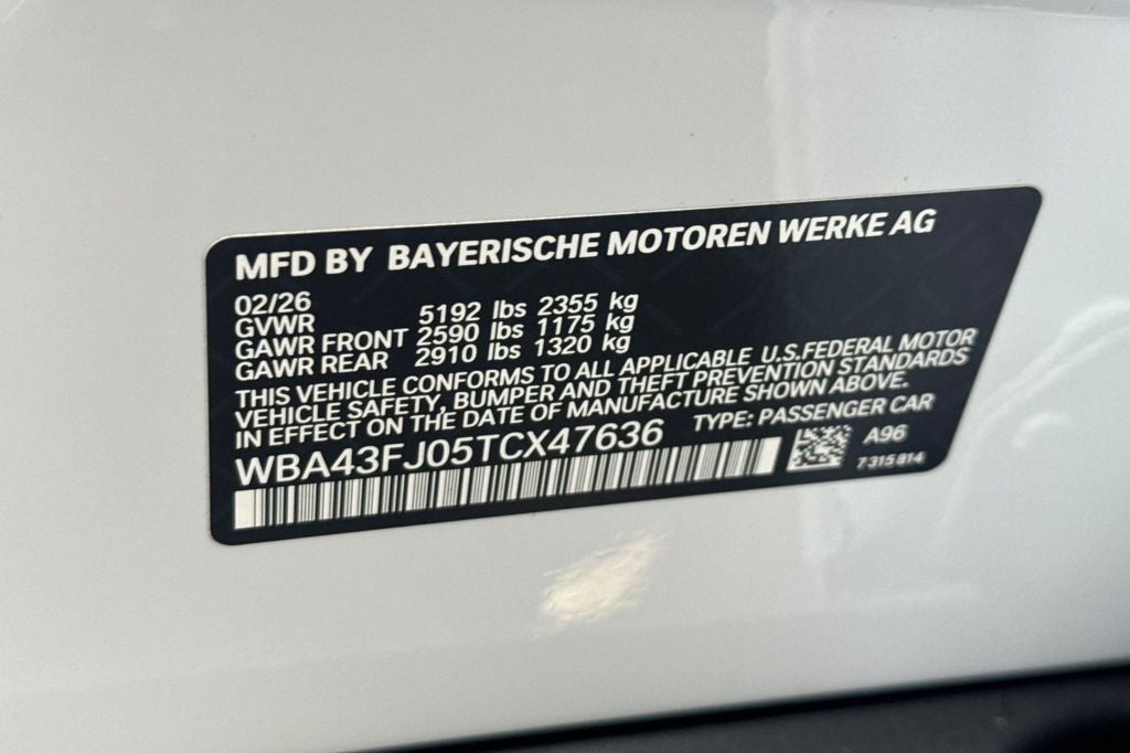 2026 BMW 5 Series 530i