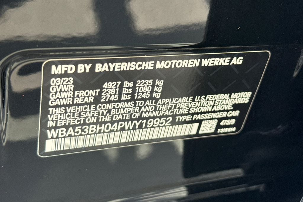 2023 BMW 5 Series 530i