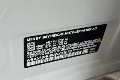 2022 BMW 5 Series 530i