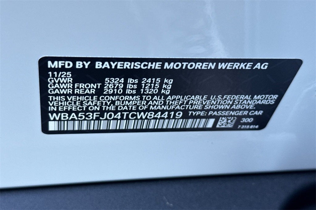 2026 BMW 5 Series 530i xDrive