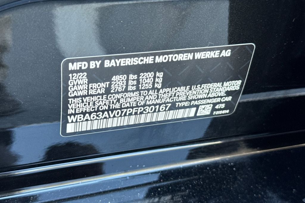 2023 BMW 4 Series 430i Gran Coupe