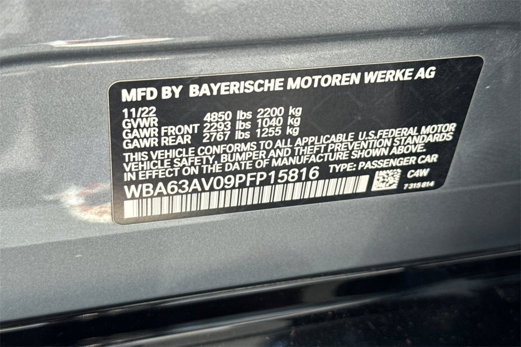 2023 BMW 4 Series 430i Gran Coupe