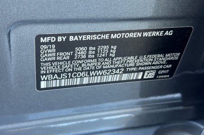 2020 BMW 5 Series 540i
