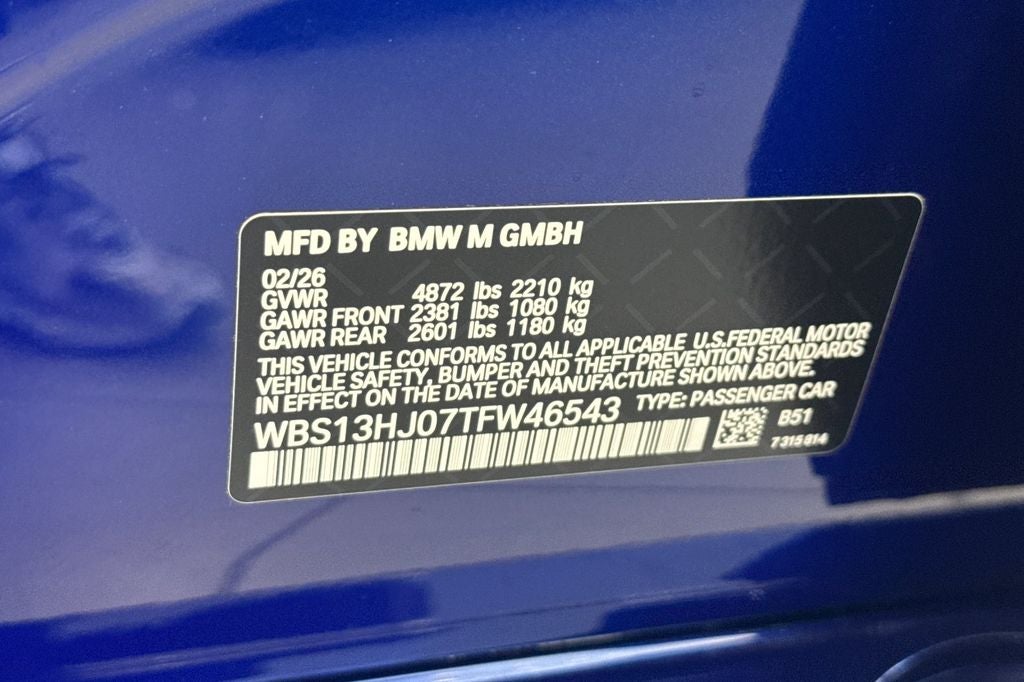 2026 BMW M3 Base