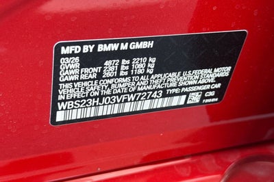 2027 BMW M3 Competition