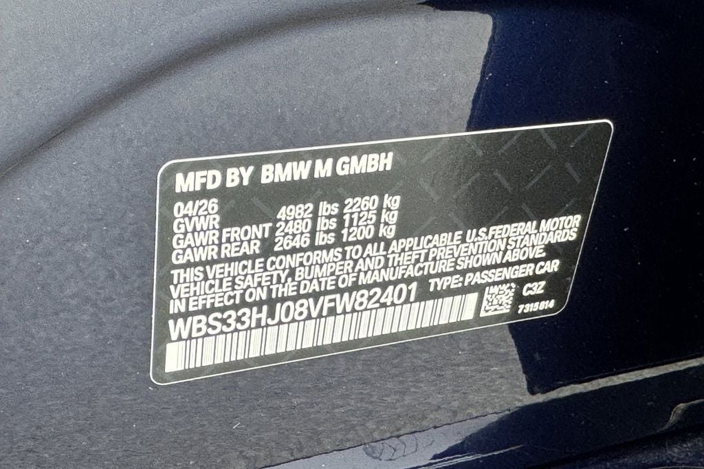 2027 BMW M3 Competition
