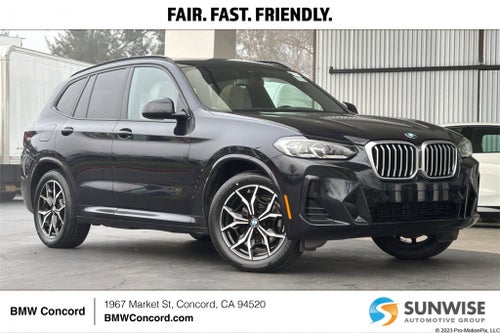 2022 BMW X3 xDrive30i