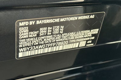 2023 BMW i4 M50