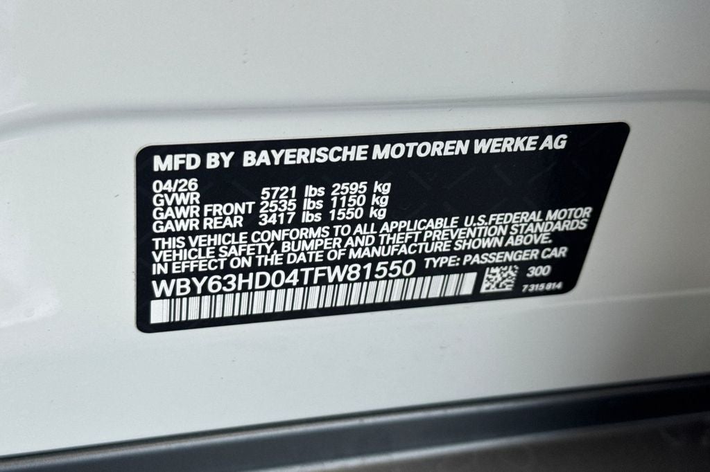 2026 BMW i4 eDrive40