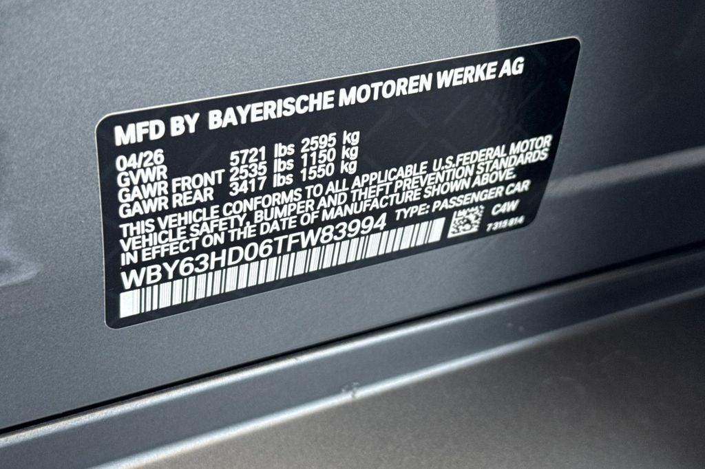 2026 BMW i4 eDrive40