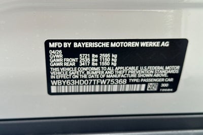 2026 BMW i4 eDrive40