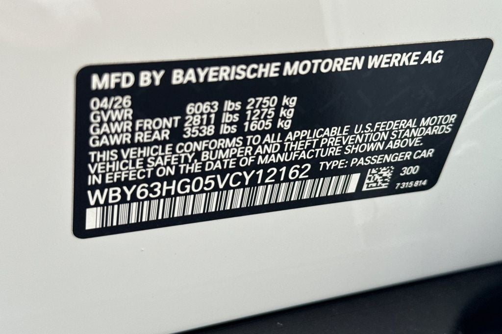 2027 BMW 5 Series i5 edr