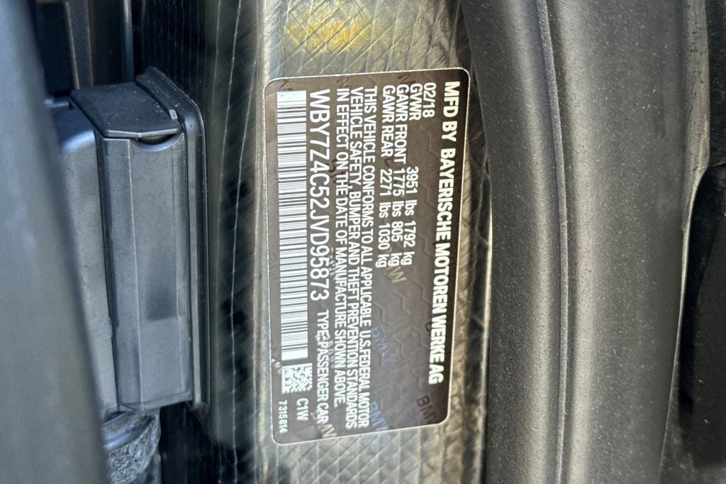 2018 BMW i3 94Ah w/Range Extender