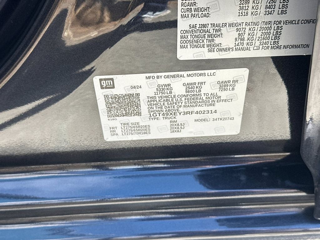 2024 GMC Sierra 2500HD Denali Ultimate