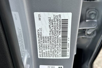 2023 Honda Accord Hybrid EX-L