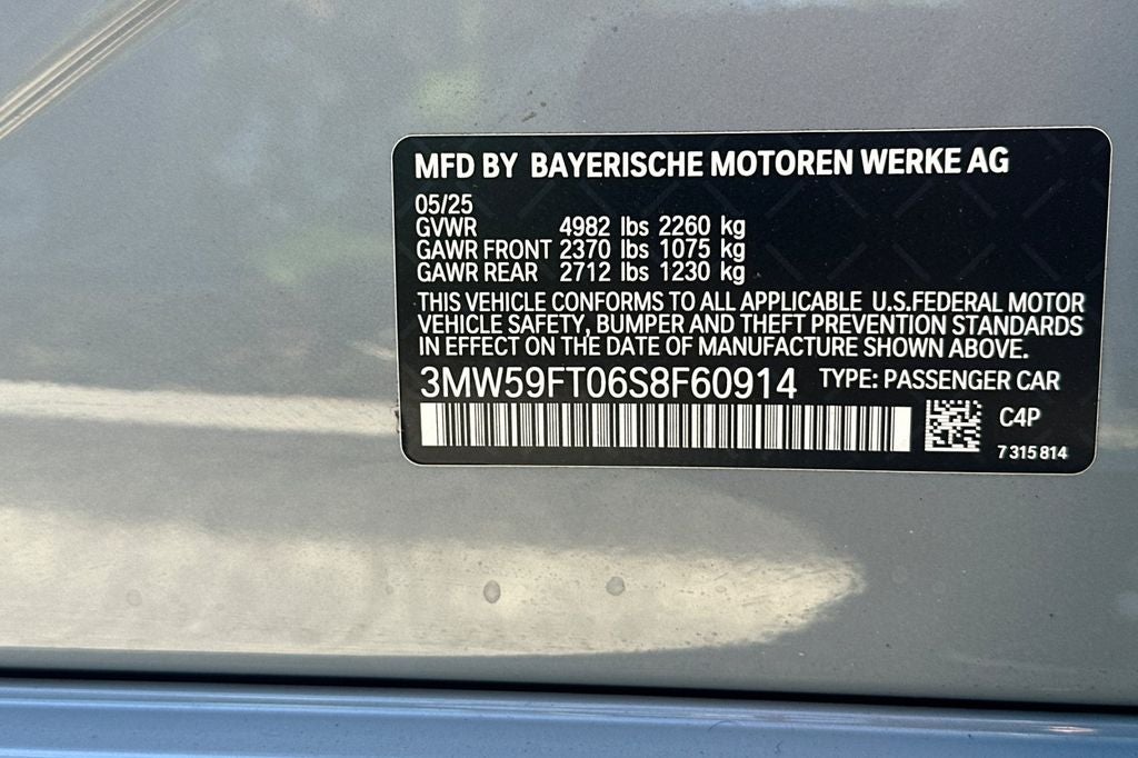2025 BMW 3 Series M340i