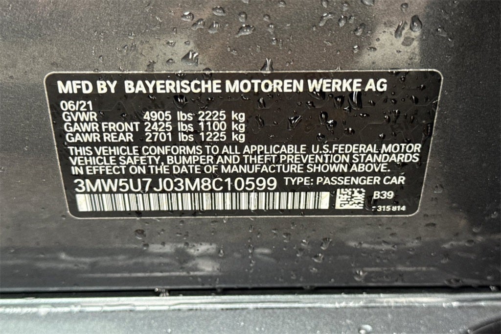 2021 BMW 3 Series M340i