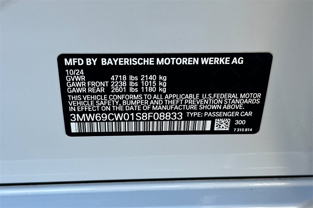 2025 BMW 3 Series 330i