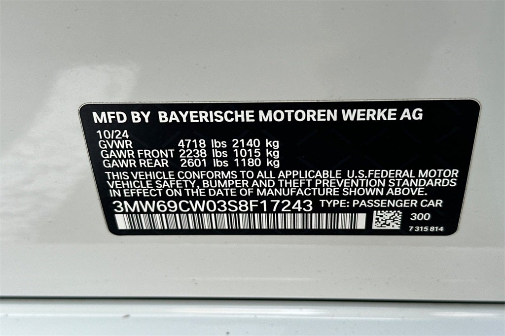 2025 BMW 3 Series 330i