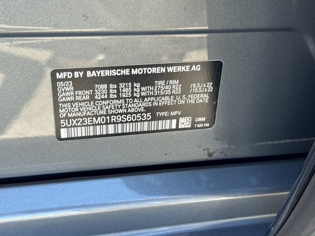 2024 BMW X7 xDrive40i