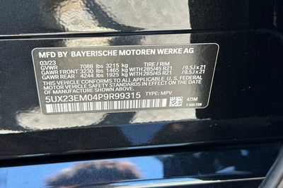 2023 BMW X7 xDrive40i