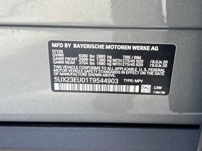 2026 BMW X5 xDrive40i