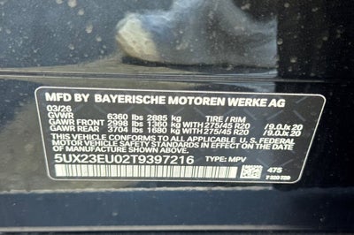 2026 BMW X5 xDrive40i