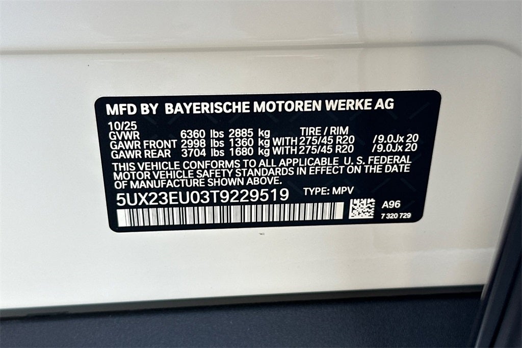 2026 BMW X5 xDrive40i