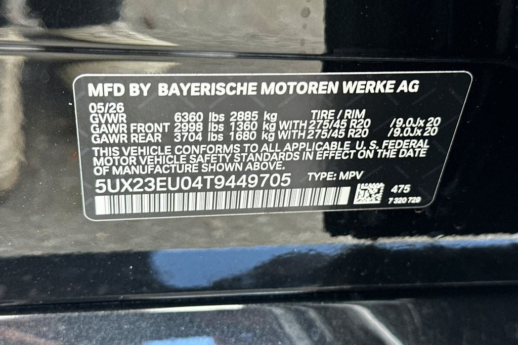 2026 BMW X5 xDrive40i