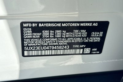 2026 BMW X5 xDrive40i