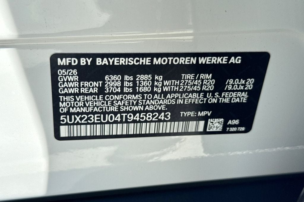 2026 BMW X5 xDrive40i