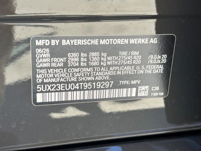 2026 BMW X5 xDrive40i
