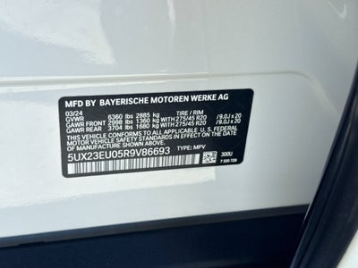 2024 BMW X5 xDrive40i