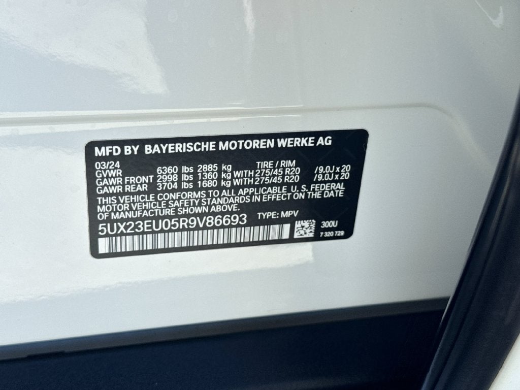 2024 BMW X5 xDrive40i