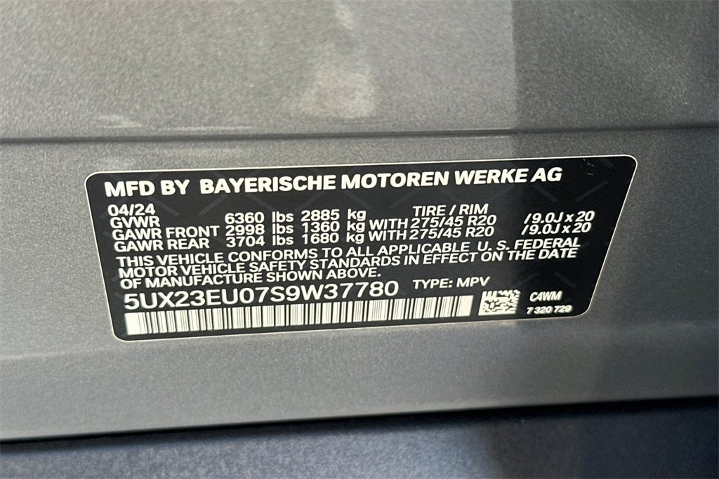 2025 BMW X5 xDrive40i