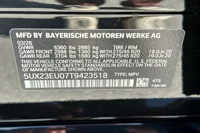 2026 BMW X5 xDrive40i