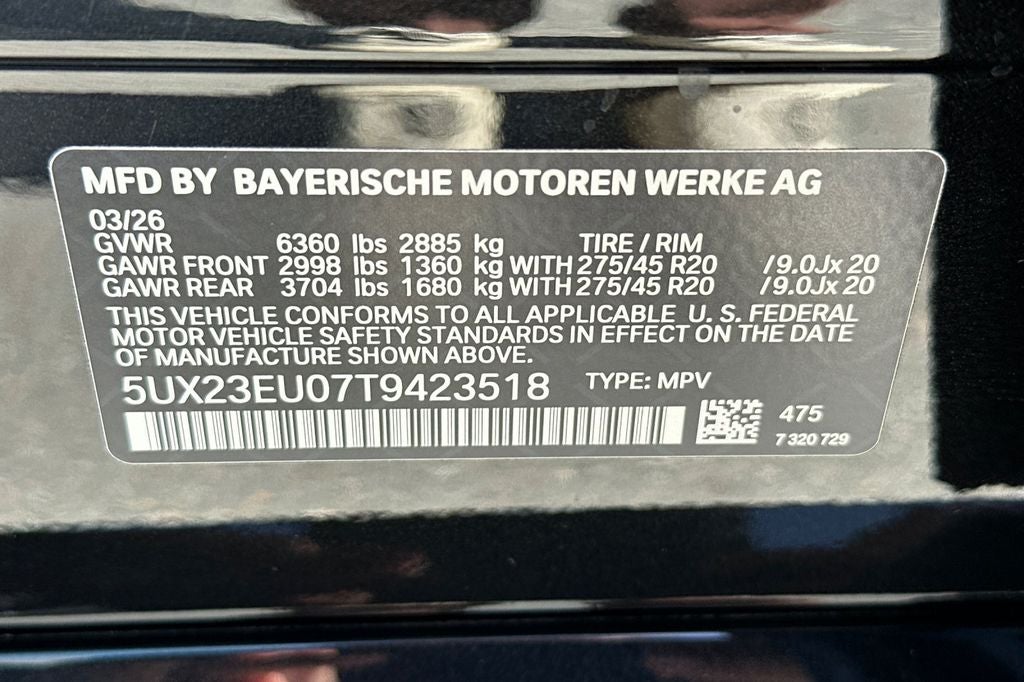 2026 BMW X5 xDrive40i