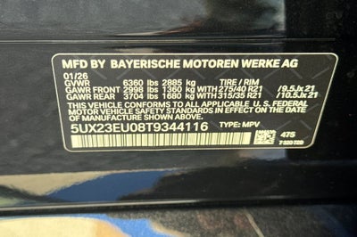 2026 BMW X5 xDrive40i