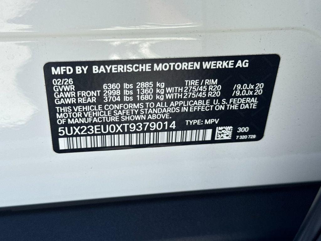 2026 BMW X5 xDrive40i