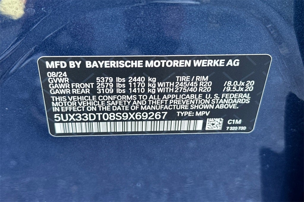 2025 BMW X4 xDrive30i